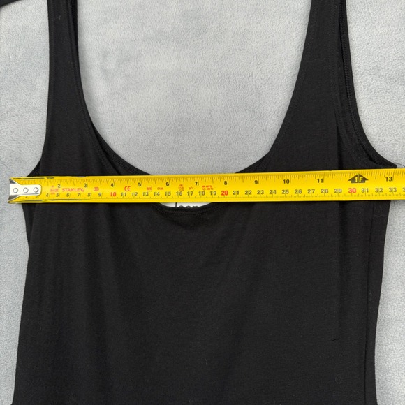Reformation Jeans‎ Black Tencel Lyocell Spandex Maxi Dress Tank Style Size S - Picture 4 of 7